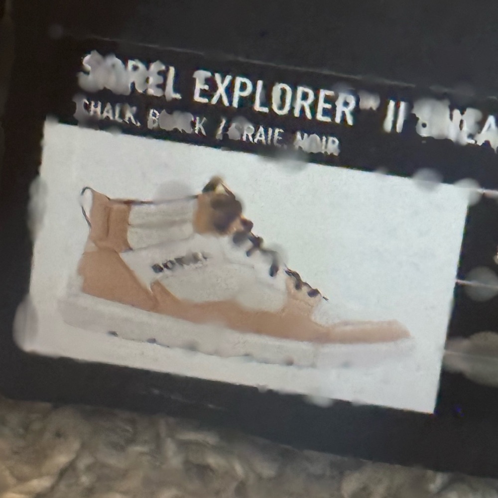 Sorel Explorer II Sneaker Mid Waterproof Women’s Size 6 - Picture 5 of 8